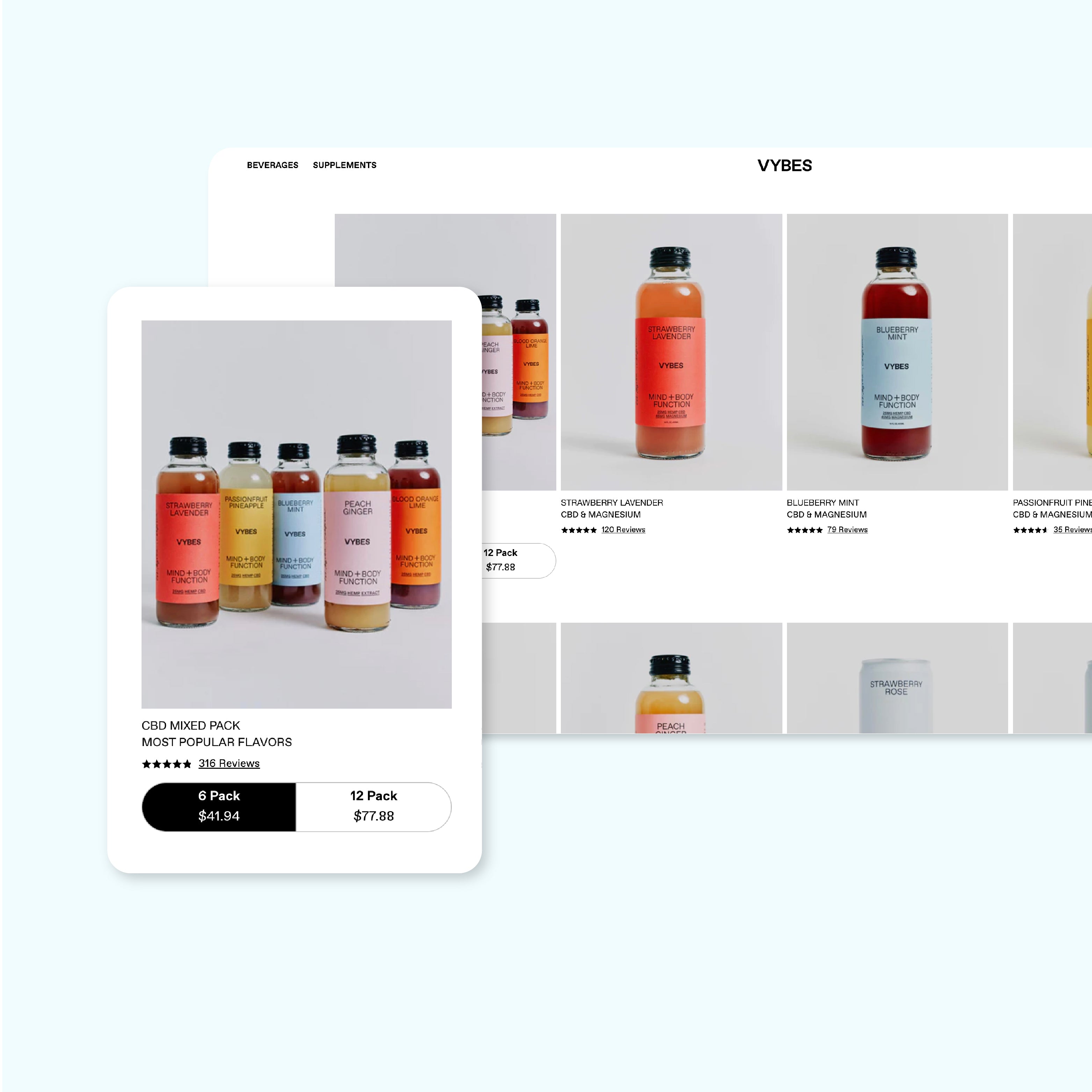 VYBES product page