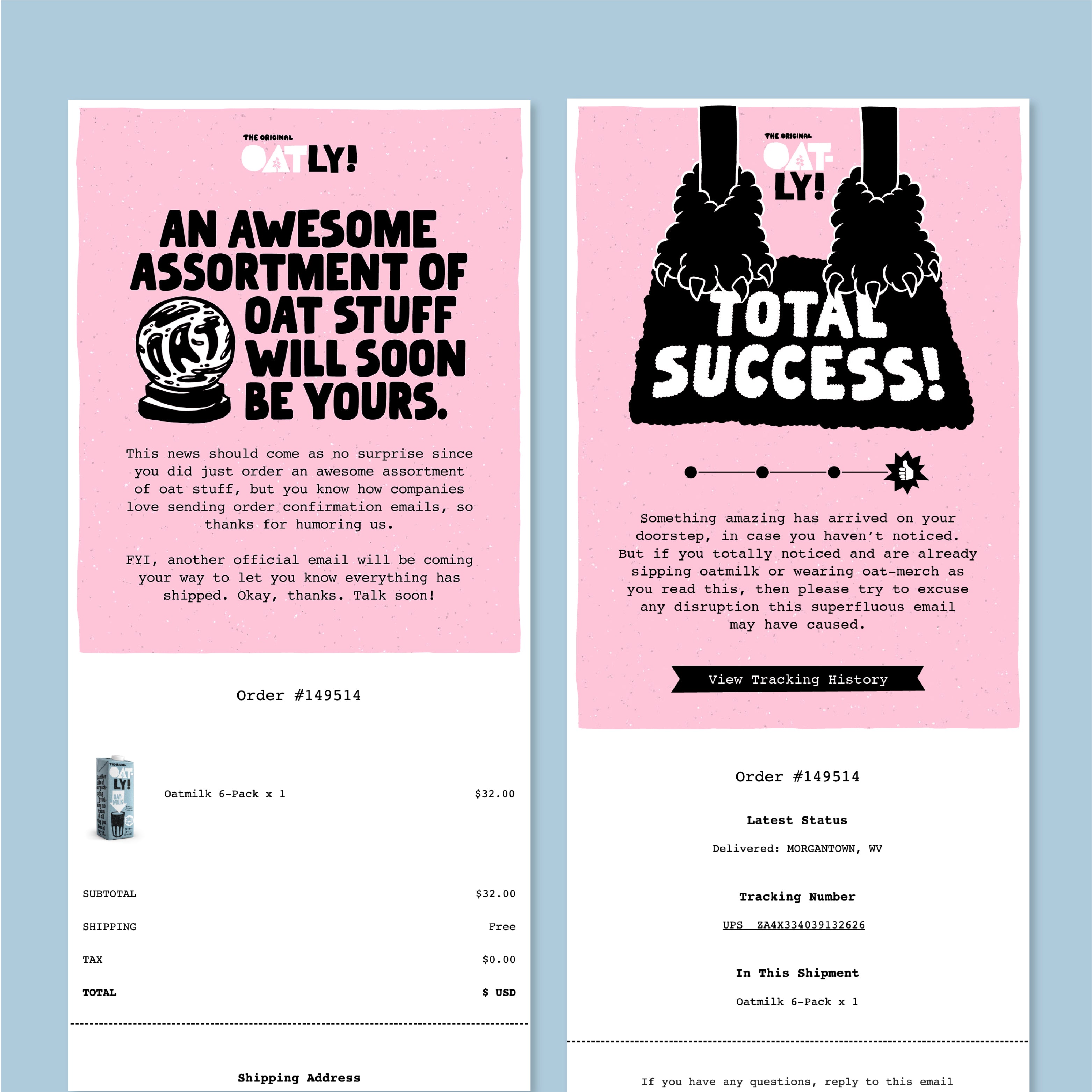 Oatly subscriptions experience